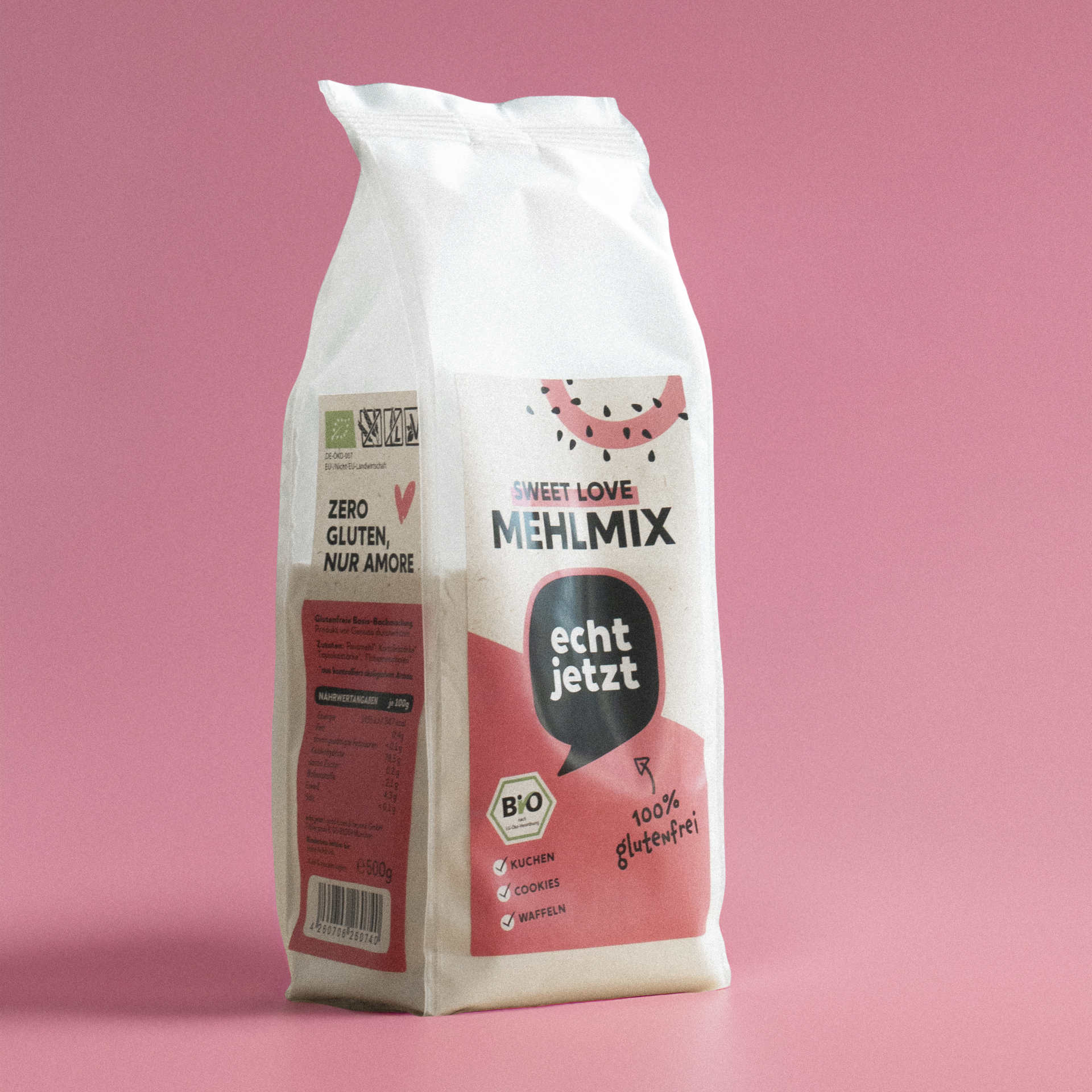 Glutenfreier Sweet Love Mehlmix von echt jetzt