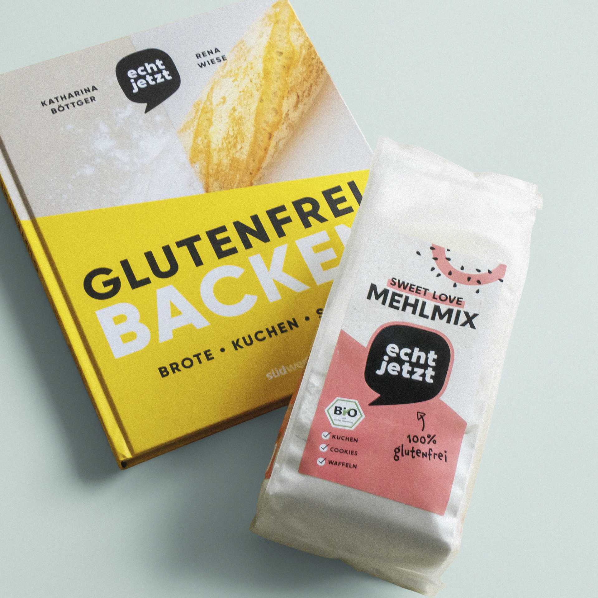 Glutenfreier Sweet Love Mehlmix von echt jetzt